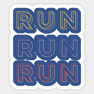 run 2 (Can sua) Sticker